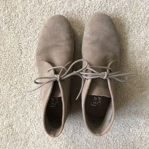 Franco Sarto Suede Ankle Boots